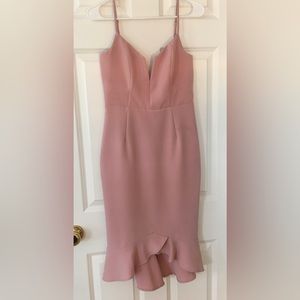 Bardot, Blush Midi Dress, 4/XS